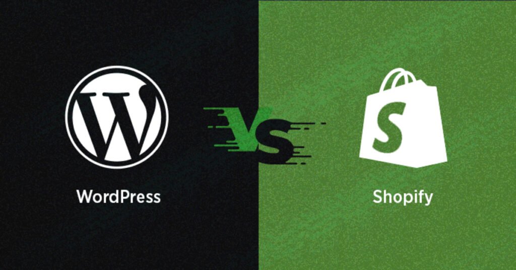 Shopify vs wordpress website pk.page
